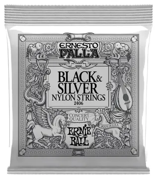 Ernie Ball Encordoamento para Violão Ernie Ball 2406 Ernesto Palla de Nylon Tensão Média