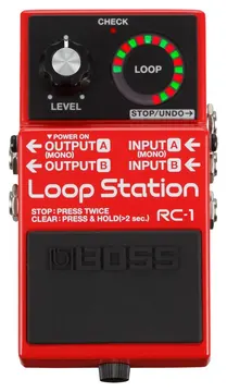 Boss RC-1 PEDALE LOOP STATION - ENREGISTREMENT 12min