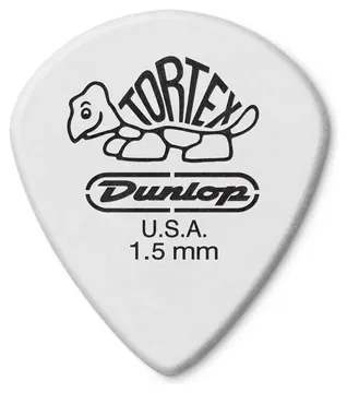 Dunlop Tortex III Standard White 1.50MM 12 Pack