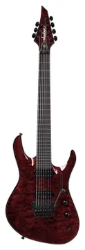 Jackson USA Signature Chris Broderick Soloist 7 touche ebene Transparent Red
