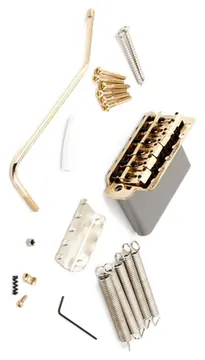 Fender 6-Saddle American Vintage Series Stratocaster Tremolo Assembly (Gold)