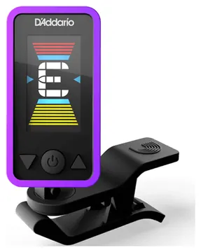 D'addario Eclipse Chromatic Headstock Tuner - Purple
