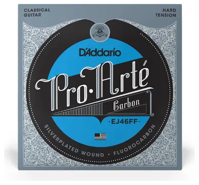 D'Addario Pro Arte Carbon Classical Guitar Strings, Hard Tension