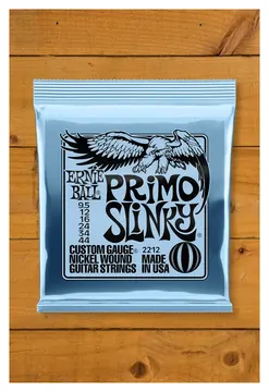 Ernie Ball Primo Slinky 2212 Guitar Strings 9.5-44