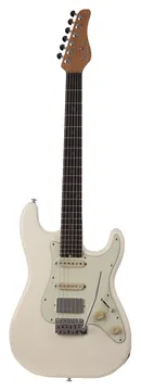 Schecter HSS Nick Johnston Signature Atomic Sneeuw