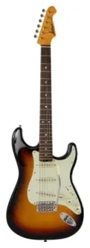 Aria Pro II STG-62 3 Tone Sunburst