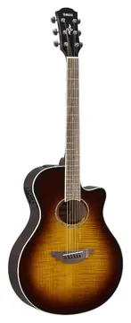 Yamaha APX600FM TBS Tobacco Brown Sunburst Chitarra acustica elettrificata