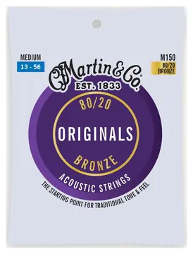 Martin Encordoamento Martin & Co. Bronze 80/20 M150 Medium 13-56