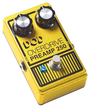 DOD 250 Classic Overdrive Preamp Guitar Pedal