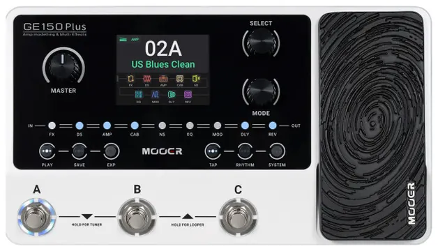 Mooer GE150 Plus Amp Modeling
