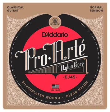 D'Addario Encordoamento Violão Náilon Médium Daddario Pro Arté EJ45