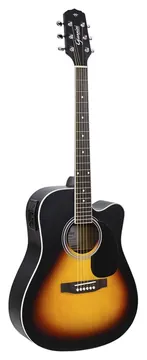 Giannini GDC-1 CEQ VSB De Aço C/ Afinador Vintage Sunburst