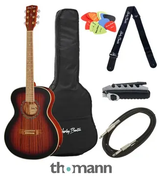Harley Benton CG-45E Vintage Sunburst Bundle