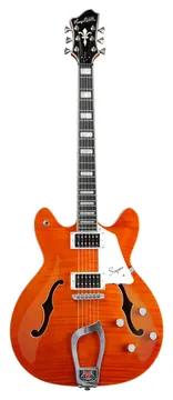 Hagstrom Super Viking -95 E-Gitarre, mandarin