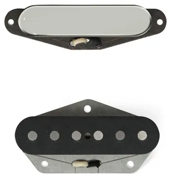 Bare Knuckle Pickups Bare Knuckle Piledriver T Single Coil Set, Nickel