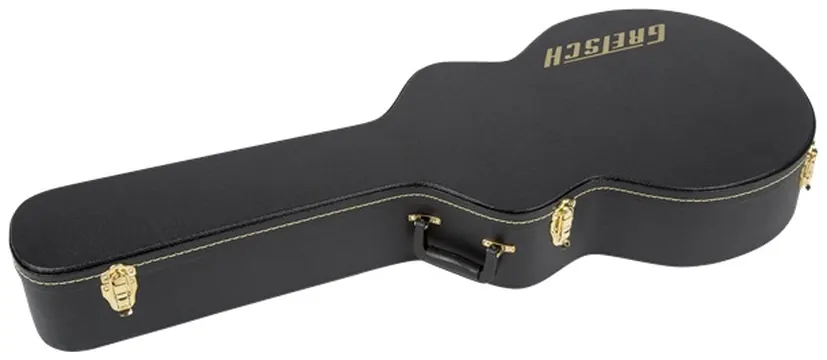 Gretsch 16" Hollow Body Flat Top Koffer in Zwart