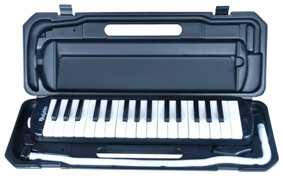 Dolphin Escaleta Dolphin 32 Teclas com Estojo Preto
