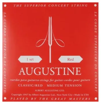 Augustine Encordoamento Augustine Classic Red Nylon