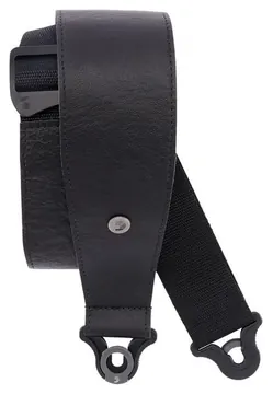 D_Addario D'addario 30BAL00 "auto Lock" Courroie Large Guitare/basse Cuir Noir
