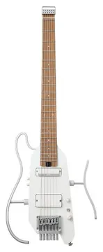 Donner HUSH-X PRO Silent White E-Gitarre