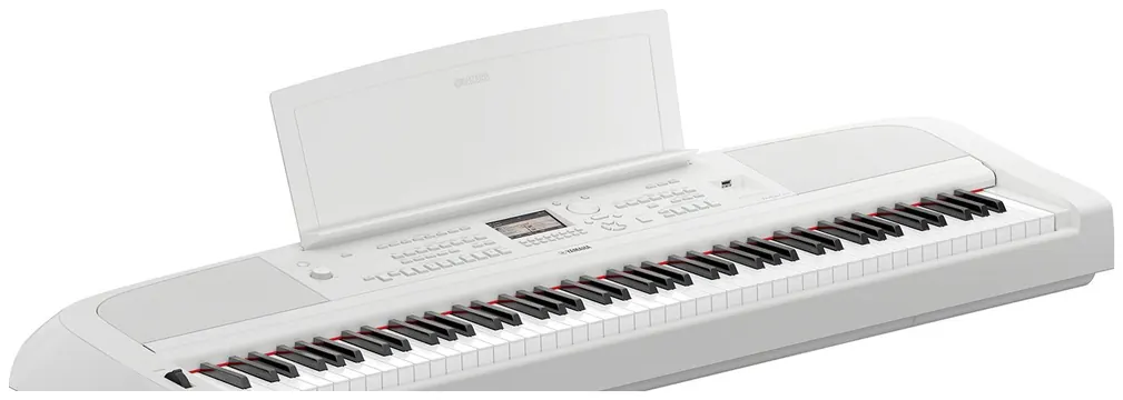 Yamaha DGX-670 Keyboard – 88 Tasten mit GHS-Tastatur, CFX-Flügel-Sampling, 630 Klangfarben