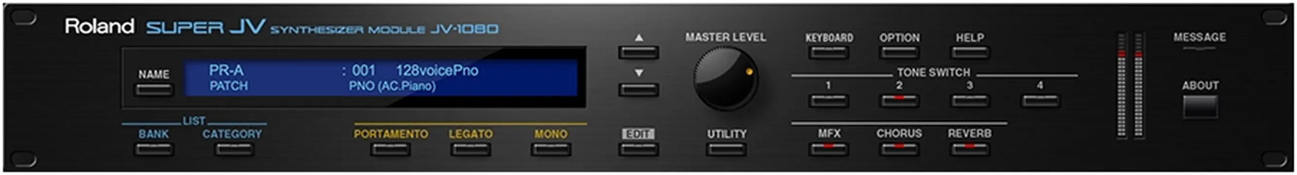 Roland JV-1080 Software Synthesizer