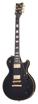Schecter Solo-II Custom Electric Guitar Aged Black Satin