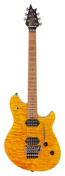 EVH Wolfgang WG Standard Quilt Maple, Transparent Amber