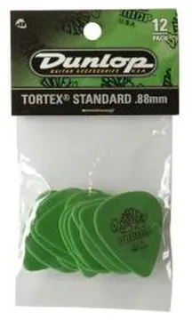 Dunlop Pack 12 Puas Tortex Standard 0,88mm