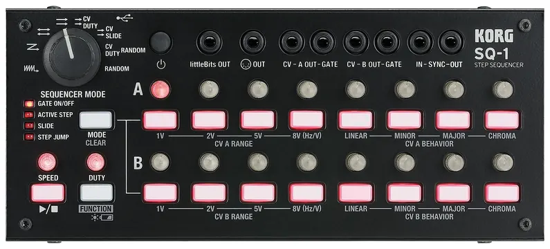 Korg Synthesizer Korg SQ-1 2x8 Step Sequenzer; CV/Midi