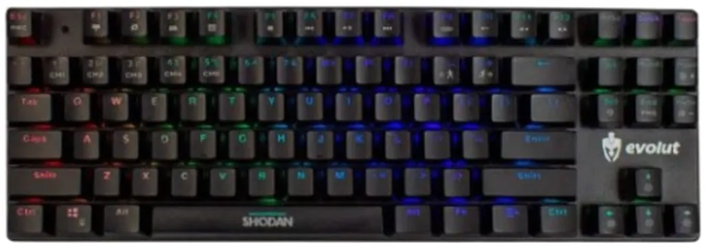 Evolut Teclado Gamer Evolut Pro Shodan - EG203RG
