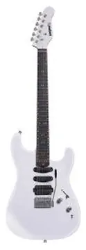 Litejam Smart Learning Electric Guitar, RGB24/WH
