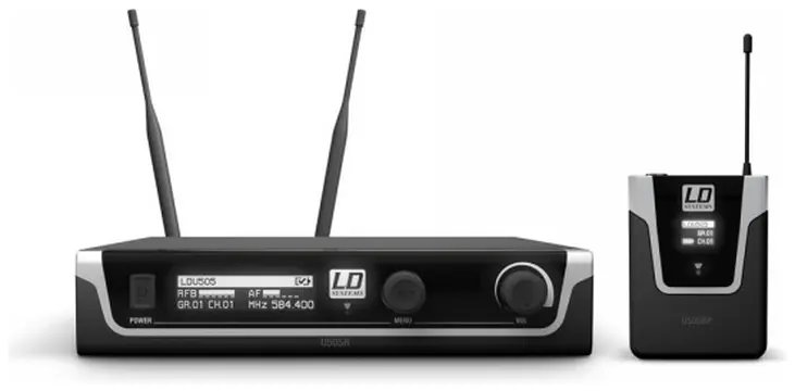LD Systems U505 BPW - Funkmikrofon System mit Bodypack und Blasinstrumenten Mikrofon