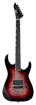 LTD Josh Middleton JM-I Quilted Maple Deep Blood Moon