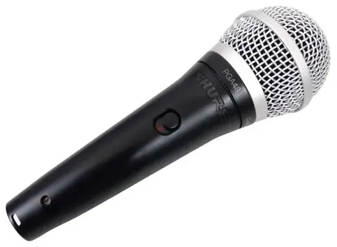 Shure Microfone Shure Pga48 Vocal Cardioide Dinâmico
