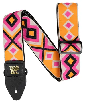 Ernie Ball 5370 Electric Diamond Jacquard Guitar Strap 100% Genuine