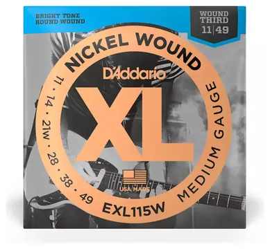 D'Addario D’addario Exl 115W 11-49