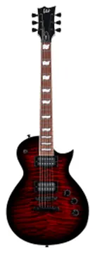 LTD EC256QM See Thru Black Cherry Sunburst