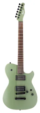 Manson Guitar Works MBM-2H-B Matt Bellamy Signature Electric Guitar, Satin Olive Green