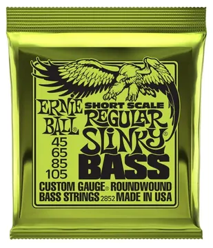 Ernie Ball Bass Guitar Strings Ernie Ball 45-105 Short Scale Regular Slinky 100% Genuine