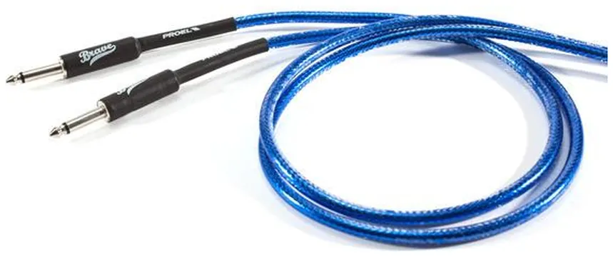 Proel BRV100LU5TB Cavo per strumenti Jack - Jack 5 mt.