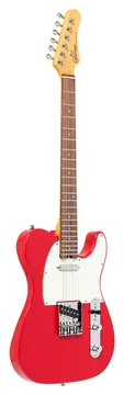 Crafter Charlote Tele Electric Guitar Vintage Red