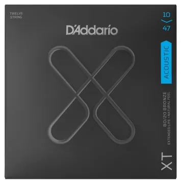 D_Addario D'addario XTABR1047 "xt Acoustic Bronze" Jeu Cordes Folk - X-LIGHT