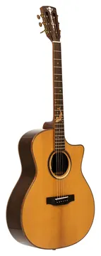 Crafter Mind model, made in Korea, cutaway Grand auditorium acoustic-electric guitar with solid spruce top, MIND W-2000 GCE