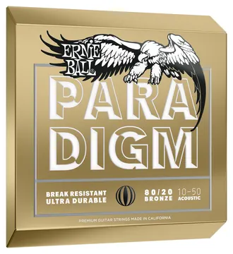 Ernie Ball 2090 Paradigm 8020 Bronze 10-50 Saiten für Westerngitarre