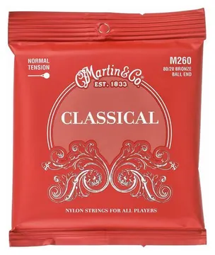 Martin M260 .028 Gauge Classical Guitar Strings