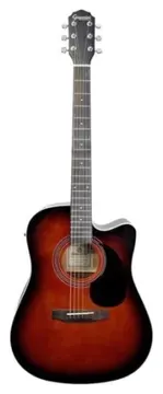 Giannini Performance Deluxe Dreadnought Ceq Sunburst