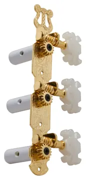 Grover 303G Classic Guitar Machines - Guitar Machine Heads, 3 + 3 - Gold