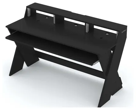 Glorious SOUND DESK PRO BLACK Workstation console x produz. musicali, Nero