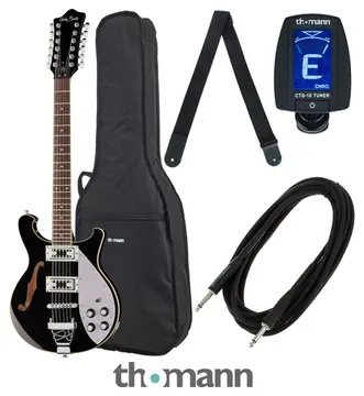Harley Benton RB-612BK Classic Series Bundle